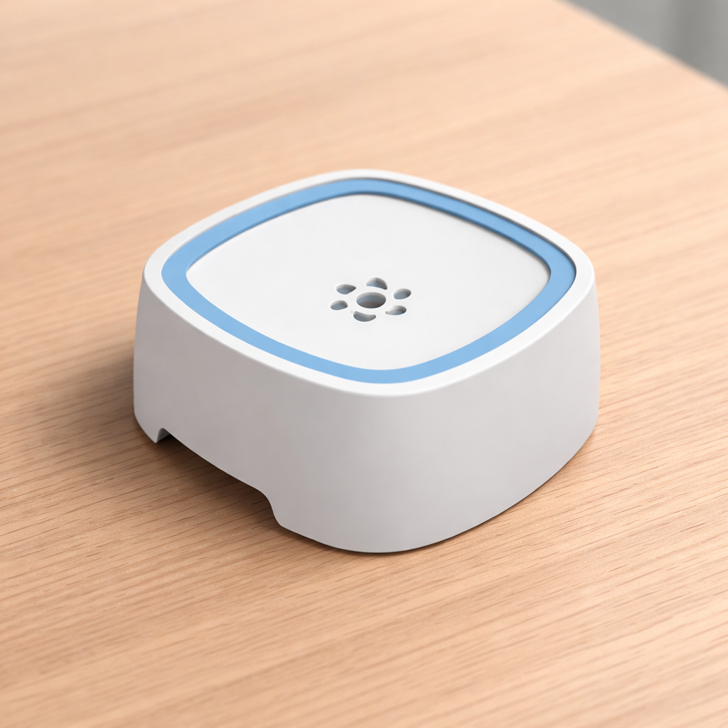 Anti-Spill Water Bowl for Cats & Dogs – No-Splash Smart Pet Bowl – Clean & Modern Hydration Solution